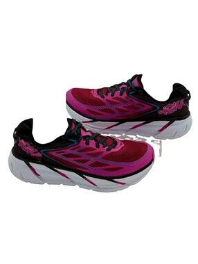 HOKA Women’s 9.5 ONE ONE CLIFTON 3 RUNNING SHOES Free Shipping